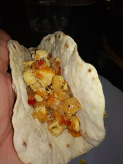 Una foto de Tacos, rapiditas o fajitas Masa Apta para veganos. (Mi relleno fue de pollo riquísimos y sencillos)