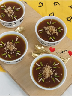 عکسی از دستور حلوا بحرینی 😋