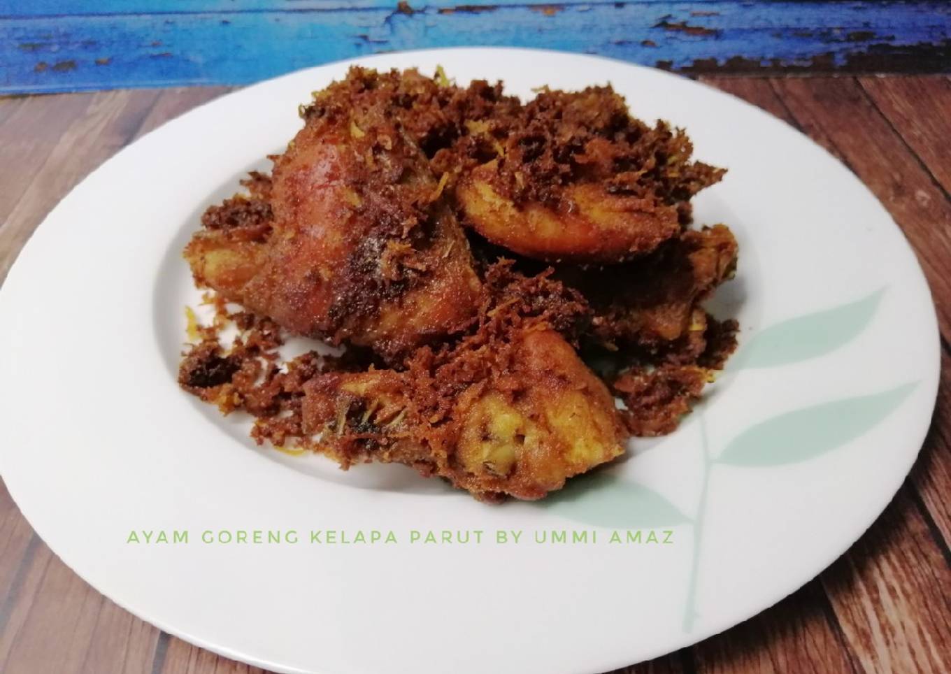 Ayam goreng kelapa parut