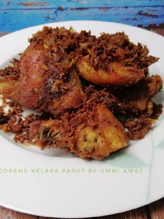 Foto resep Ayam goreng kelapa parut