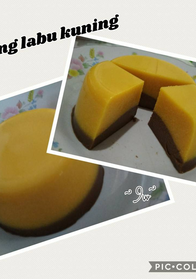 Foto resep Puding Labu Kuning