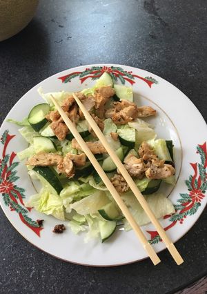 Una foto de Mi fácil ensalada