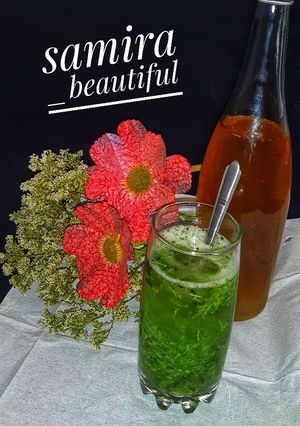 عکسی از دستور شربت سکنجبین 😋😍