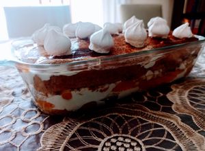 Una foto de Postre borracho versión chaja