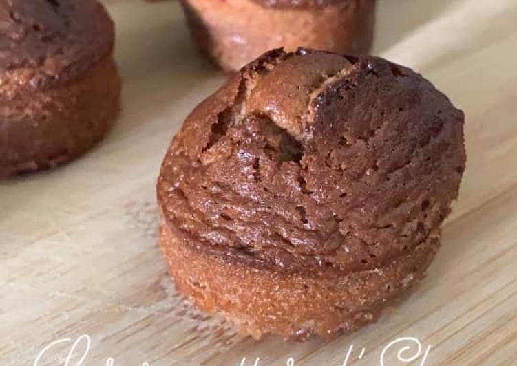 Méthode simple pour Faire Parfait Mini muffin chocolat au lait au Thermomix