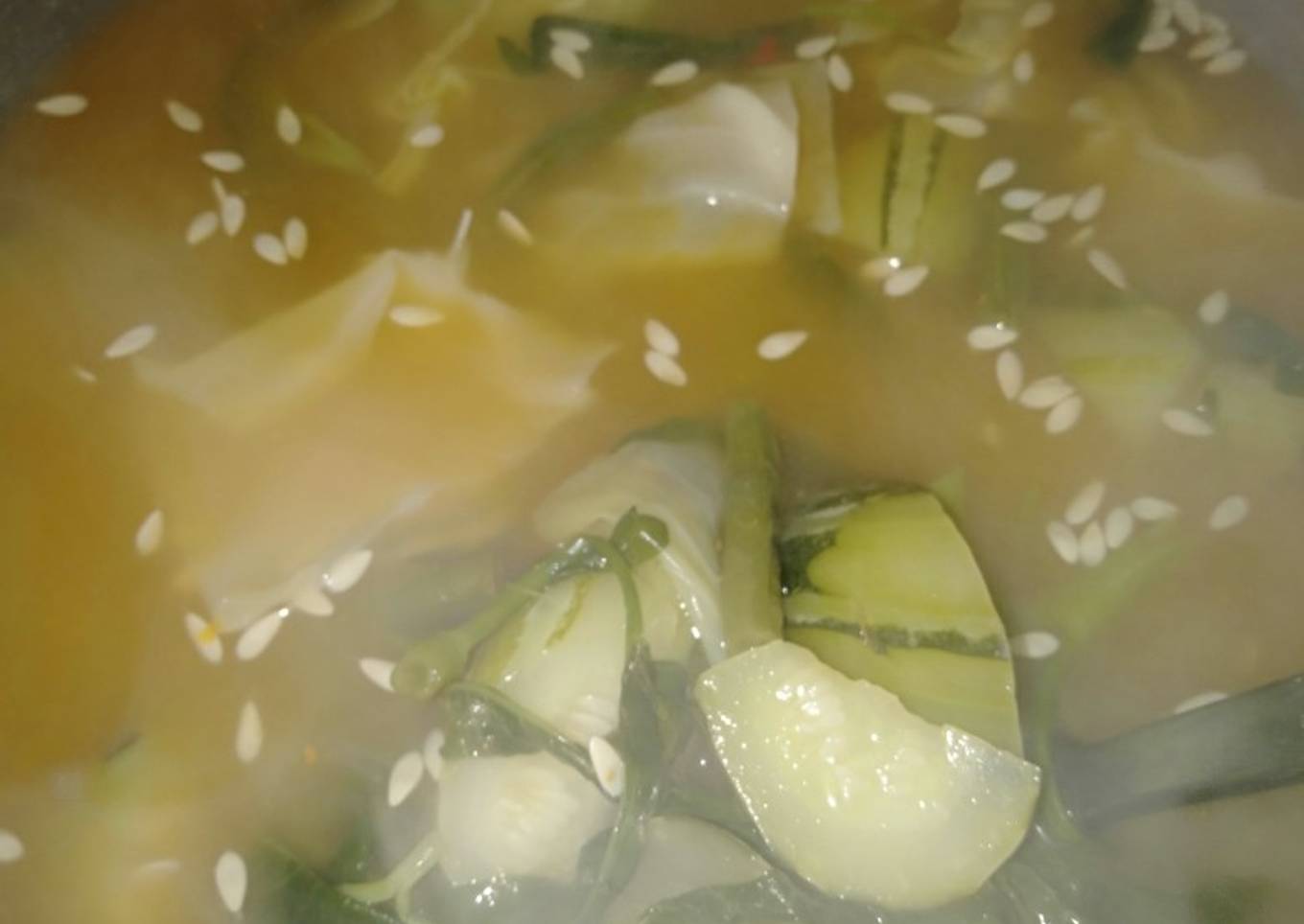 Asam dengan sayuran + cabai