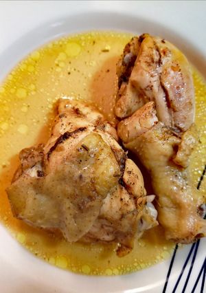 Una foto de Pollo al sillao