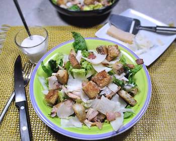 Ultimate Serving Recipe Classic Caesar salad Delicious Simple