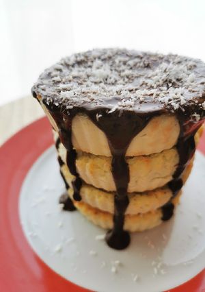 Une photo de Flan sans pâte façon "Bounty"
