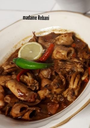 Foto resep Cumi kuah saus tomat