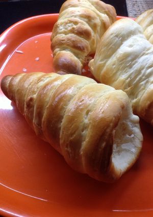 A picture of Bread cones to stuff up!.