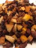 Butternut Squash & Sausage Fry