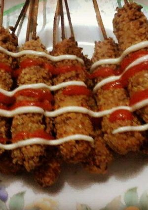 Foto resep Sate sosis oat