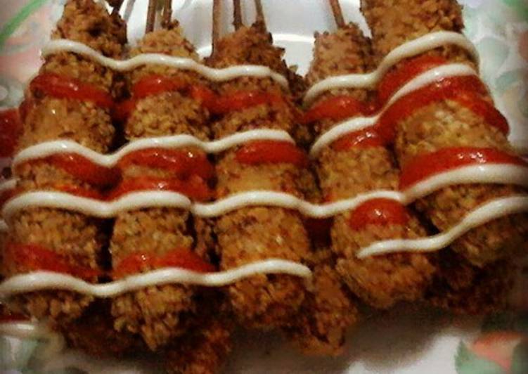 How to Make Love Sate sosis oat
