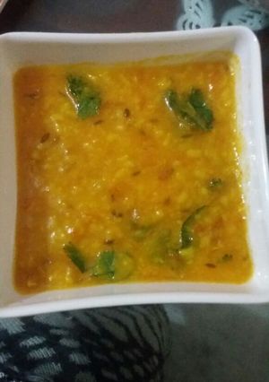 A picture of Dhuli Mung Dal.