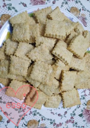 صورة لوصفة بسكوت بالجبنة 🧀
