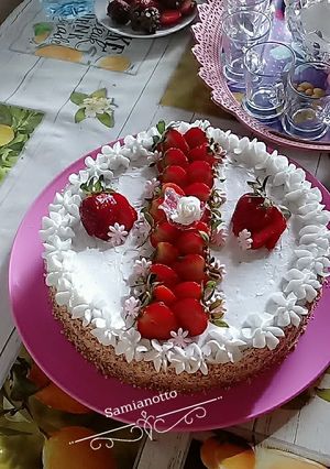 Une photo de Fraisier d'anniversaire 🍰🍓
