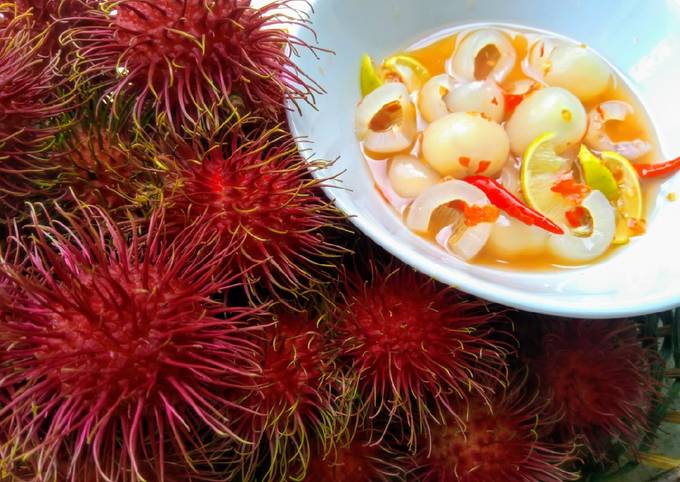 Panduan Masakan Resep 28.Asinan Rambutan