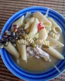 Sopa de crema de alverja