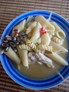 Una foto de Sopa de crema de alverja