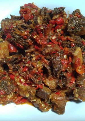 Foto resep Gongso babat khas Surabaya