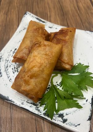 Foto resep Lumpia rebung asli semarang isi udang ayam telur