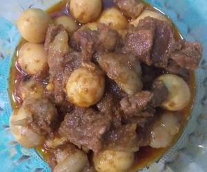 Resep Terbaik Krengsengan daging amp telur puyuh Yummy Mantul