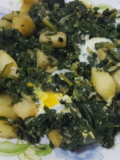 صورة لوصفة سلق بالبطاطا