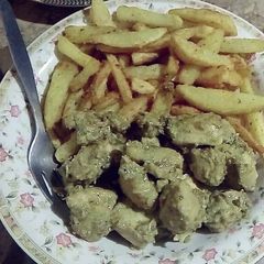 A picture of Chicken Malai Boti.