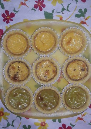 Foto resep Pie susu Original, Greentea, Cinnamon