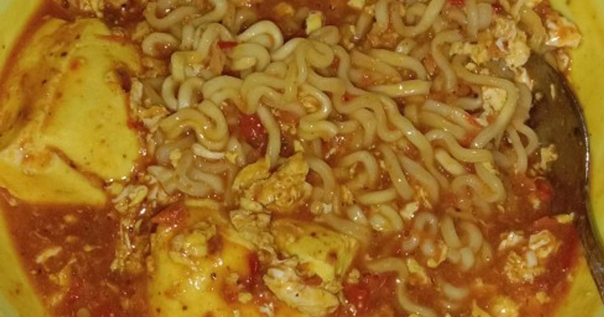 Resep Mie Kuah Kental Pedas Oleh Putri Lista Samsiatun Cookpad