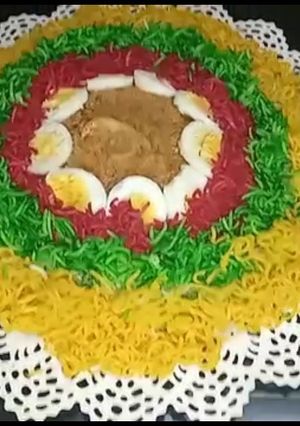 A picture of Tuna fish baryani.