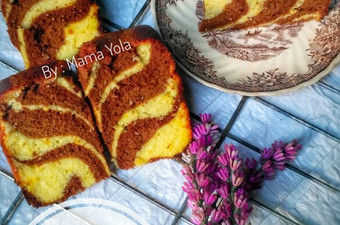 Resep Bolu Zebra Putih Telur Ekonomis