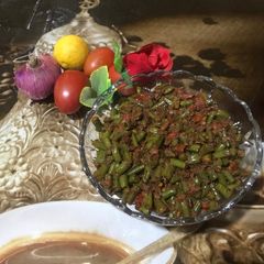 A picture of Green beans chatpatta 😋.