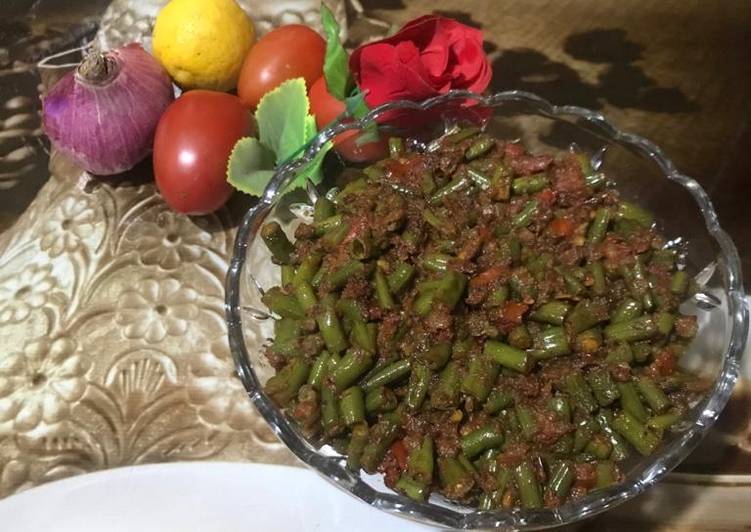 Easiest Way to Make Speedy Green beans chatpatta 😋