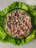 🍚Ensalada de arroz atún y lentejas 🍚con mayonesa de ajo casera (segura 🔬) 🥚🧄🍋
