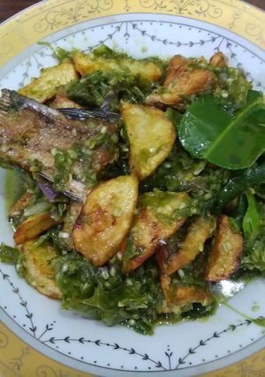 Foto resep Sambal ijo ikan asin