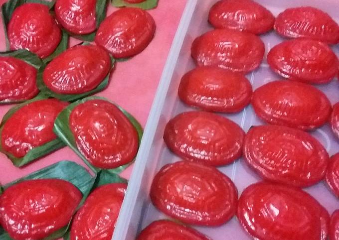 Resep Kue ku kacang ijo/ weh ku/ angku oleh Yorin - Cookpad