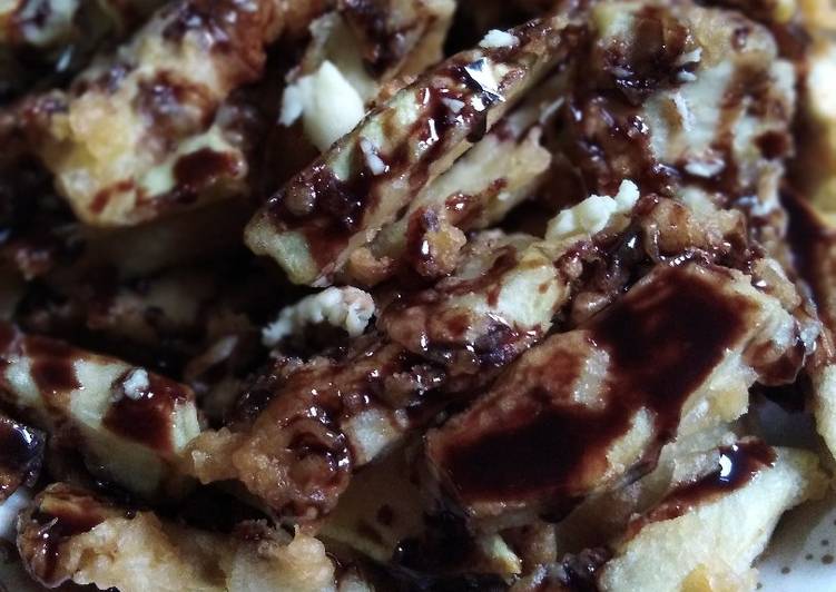 Cara Bikin Sukun goreng Crispy coklat Sederhana Dan Enak