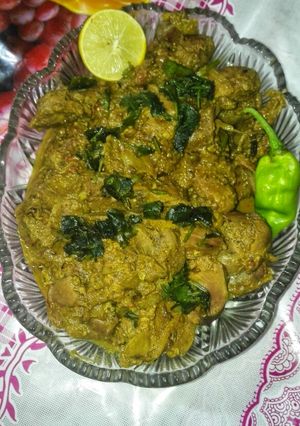 A picture of Chicken Fry Masala Kaleji.