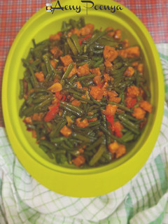 Foto resep Orek tempe kacang panjang