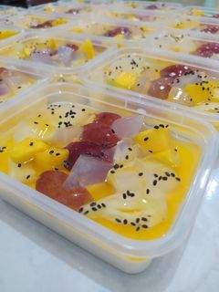Foto resep Puding Susu Buah