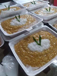 Foto resep Bubur Merah Putih / Jenang Abang masak ricecooker