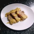 Lomo de cerdo con salsa mostaza