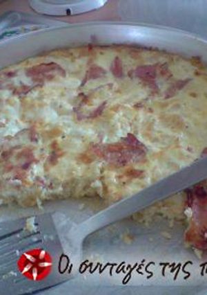 A picture of Makaronopita the easy.