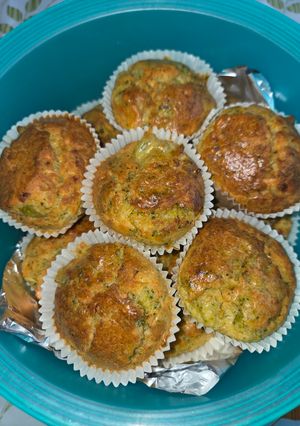 Une photo de Mes Muffins aux Brocolis