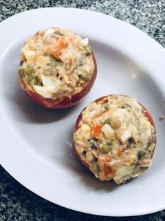 Una foto de Tomates rellenos