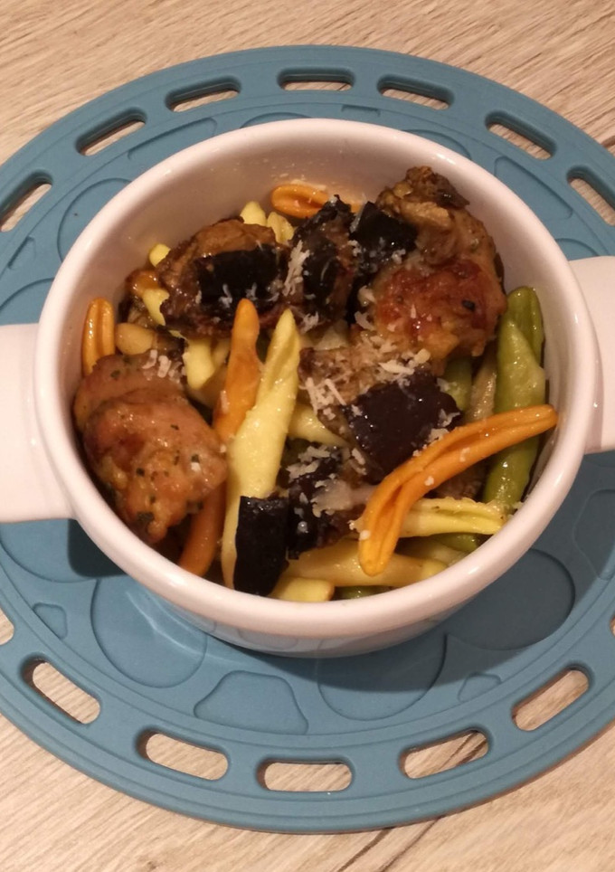 Una foto de Gratinado de pasta