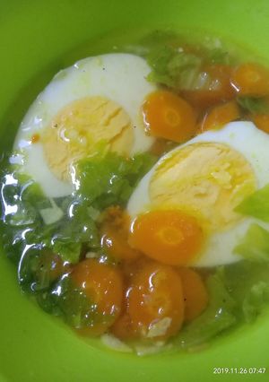 Foto resep Sup Telur Mix 2y+