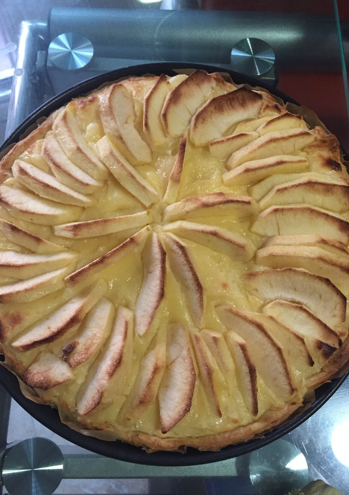 Una foto de Tarta de manzana